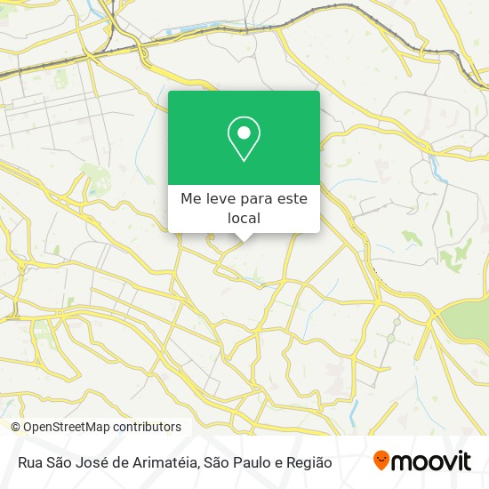 Rua São José de Arimatéia mapa