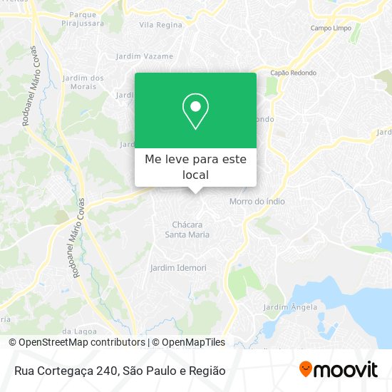 Rua Cortegaça 240 mapa