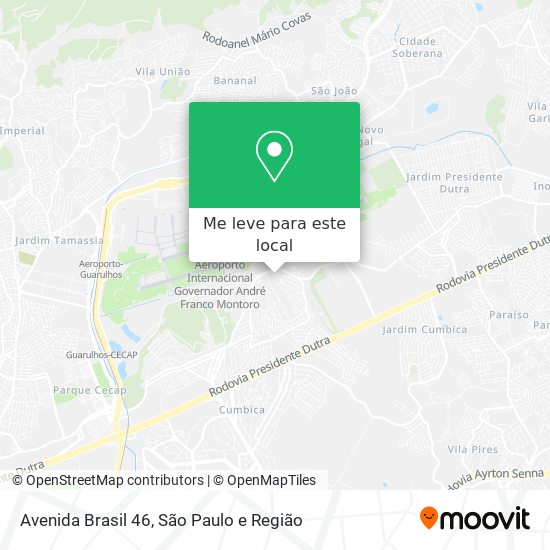 Avenida Brasil 46 mapa