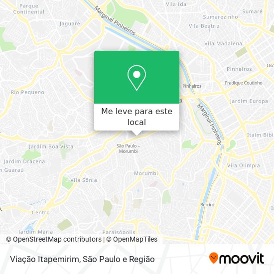 Viação Itapemirim mapa