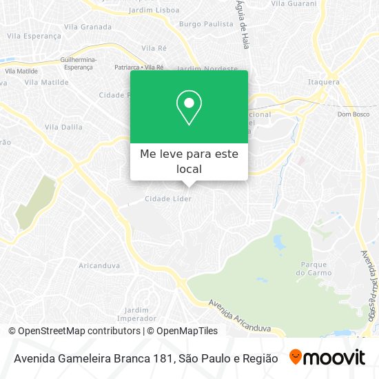 Avenida Gameleira Branca 181 mapa