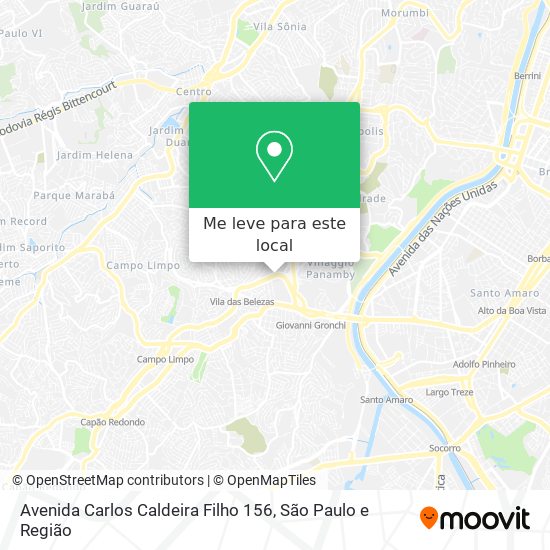 Avenida Carlos Caldeira Filho 156 mapa