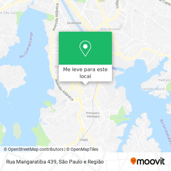 Rua Mangaratiba 439 mapa