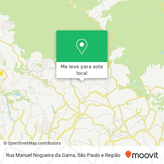 Rua Manuel Nogueira da Gama mapa
