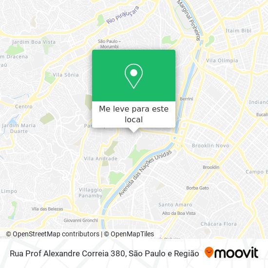 Rua Prof Alexandre Correia 380 mapa