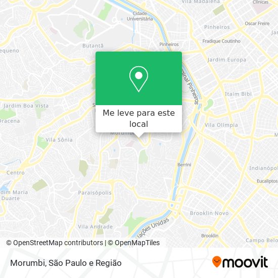 Morumbi mapa