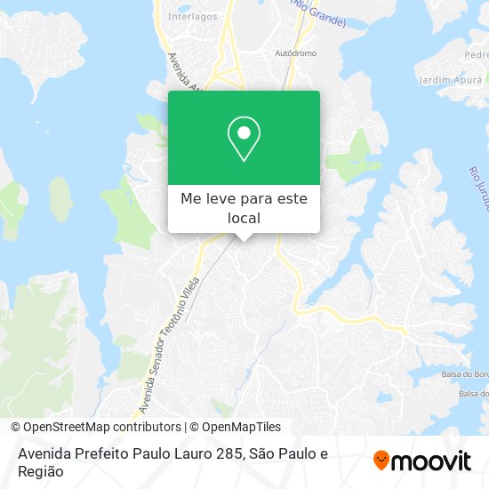 Avenida Prefeito Paulo Lauro 285 mapa