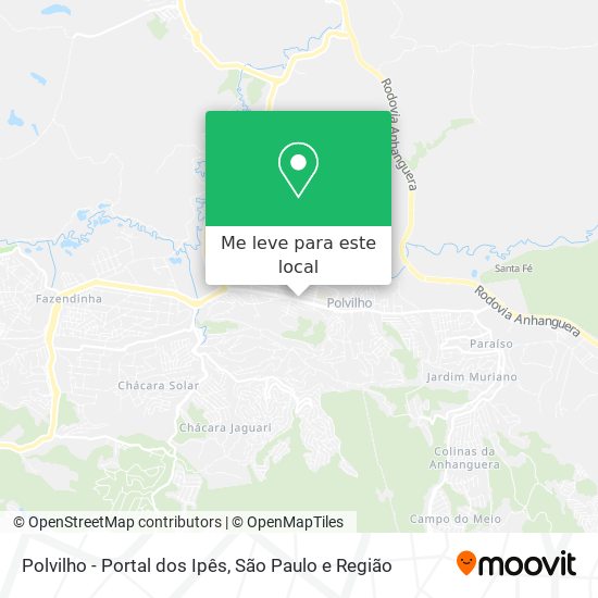 Polvilho - Portal dos Ipês mapa