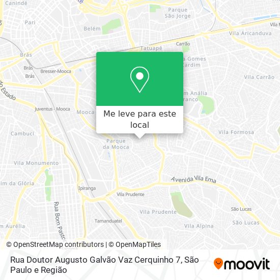 Rua Doutor Augusto Galvão Vaz Cerquinho 7 mapa