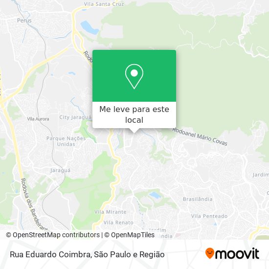 Rua Eduardo Coimbra mapa