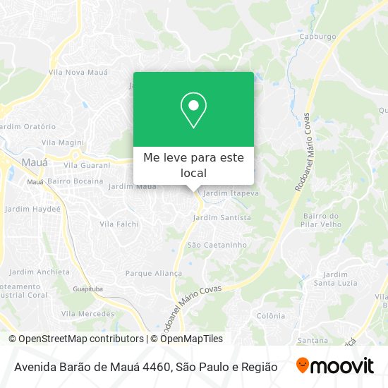 Avenida Barão de Mauá 4460 mapa
