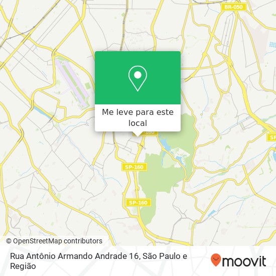 Rua Antônio Armando Andrade 16 mapa