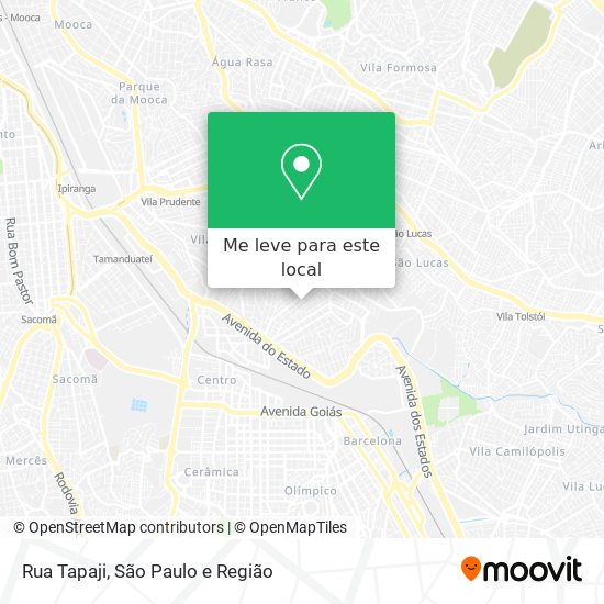 Rua Tapaji mapa