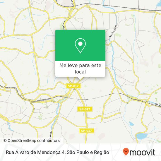 Rua Álvaro de Mendonça 4 mapa
