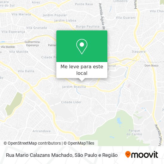 Rua Mario Calazans Machado mapa