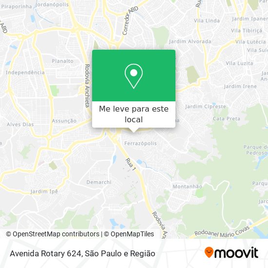 Avenida Rotary 624 mapa