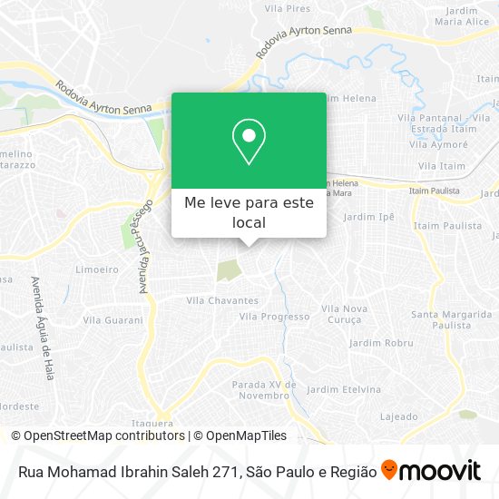 Rua Mohamad Ibrahin Saleh 271 mapa