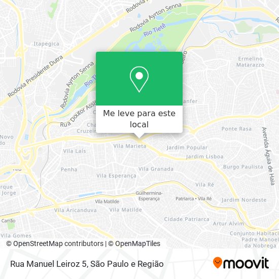 Rua Manuel Leiroz 5 mapa