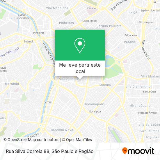 Rua Silva Correia 88 mapa