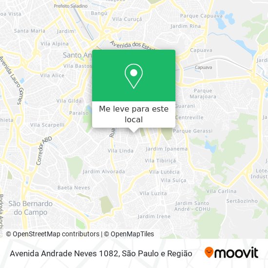 Avenida Andrade Neves 1082 mapa