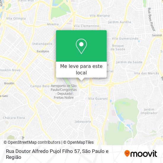 Rua Doutor Alfredo Pujol Filho 57 mapa