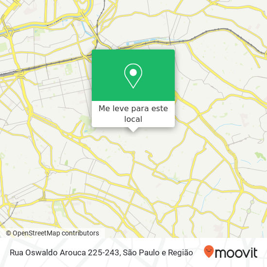 Rua Oswaldo Arouca 225-243 mapa