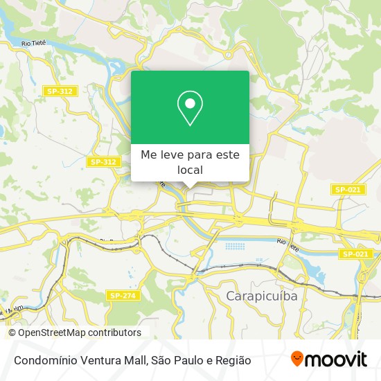 Condomínio Ventura Mall mapa