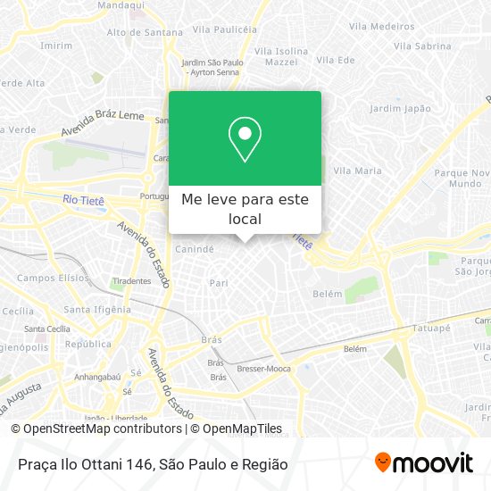 Praça Ilo Ottani 146 mapa