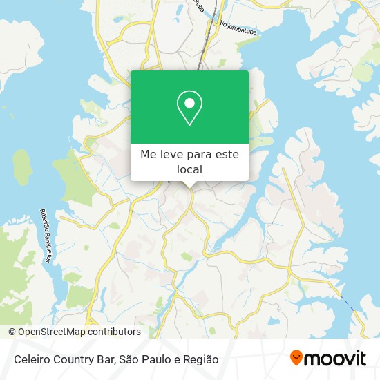Celeiro Country Bar mapa