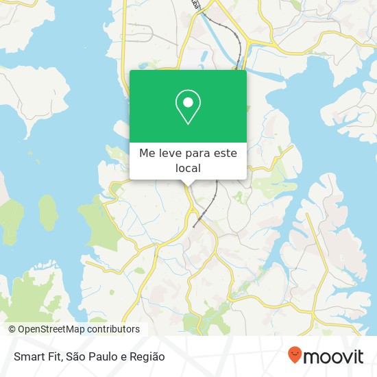 Smart Fit mapa