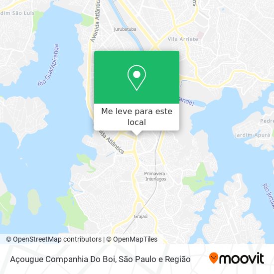 Açougue Companhia Do Boi mapa