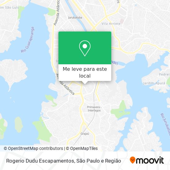 Rogerio Dudu Escapamentos mapa