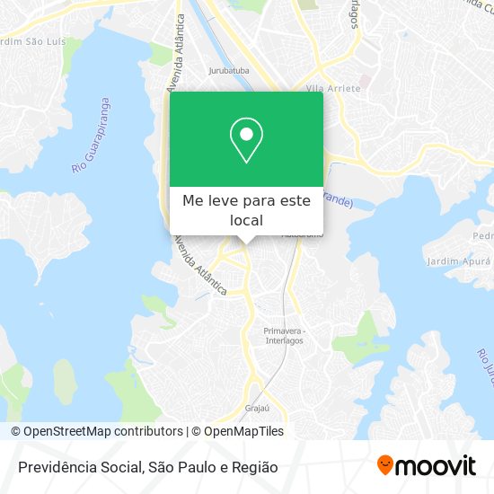 Previdência Social mapa