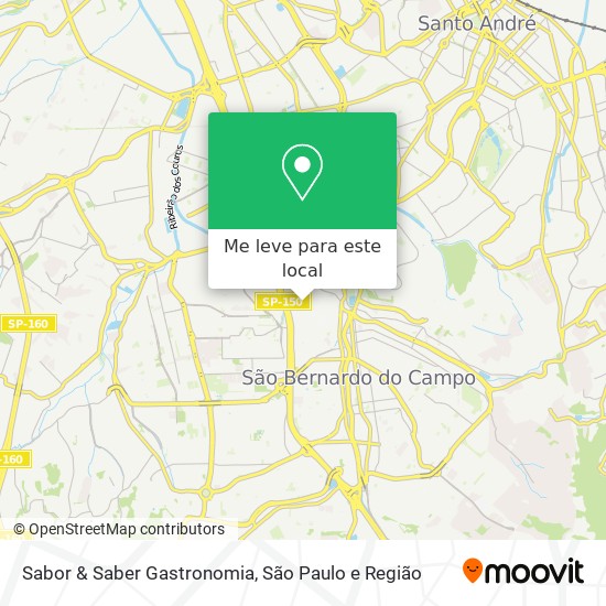 Sabor & Saber Gastronomia mapa