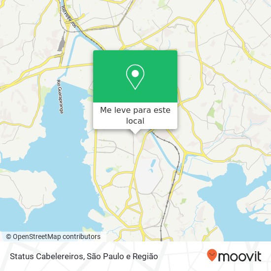 Status Cabelereiros mapa