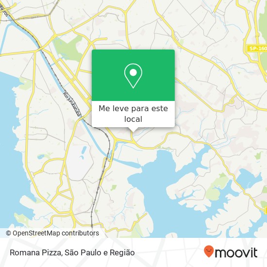 Romana Pizza mapa