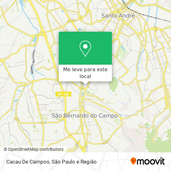 Cacau De Campos mapa