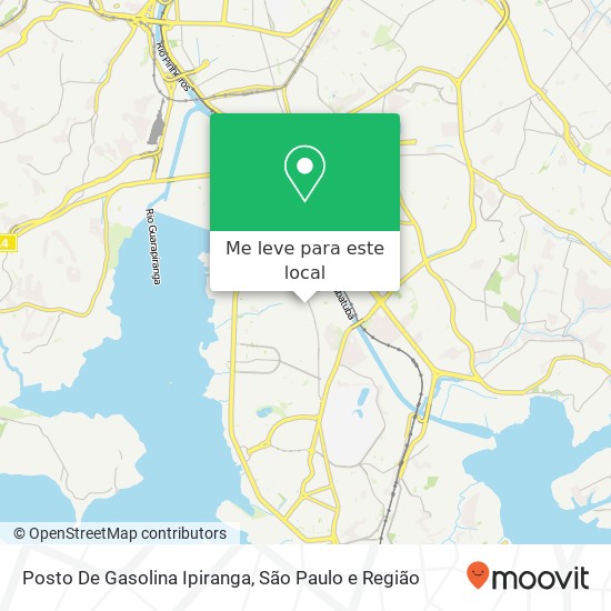 Posto De Gasolina Ipiranga mapa