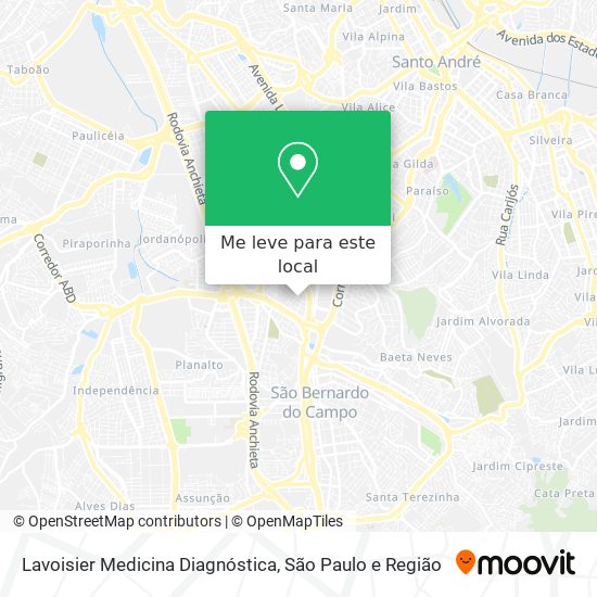 Lavoisier Medicina Diagnóstica mapa