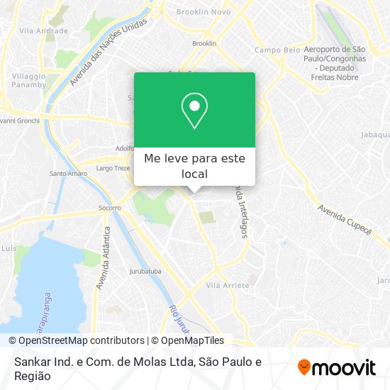 Sankar Ind. e Com. de Molas Ltda mapa