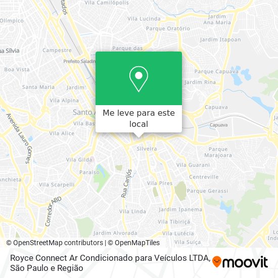 Royce Connect Ar Condicionado para Veículos LTDA mapa