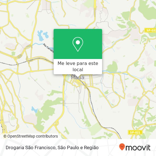 Drogaria São Francisco mapa