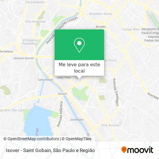 Isover - Saint Gobain mapa
