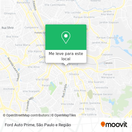 Ford Auto Prime mapa