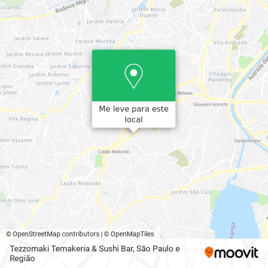 Tezzomaki Temakeria & Sushi Bar mapa