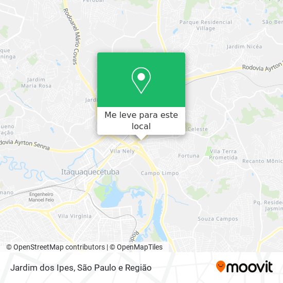 Jardim dos Ipes mapa
