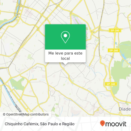 Chiquinho Cafémix mapa