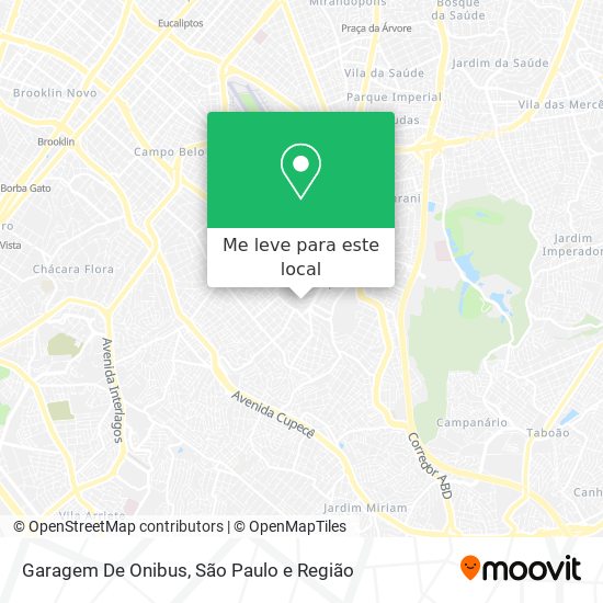 Garagem De Onibus mapa