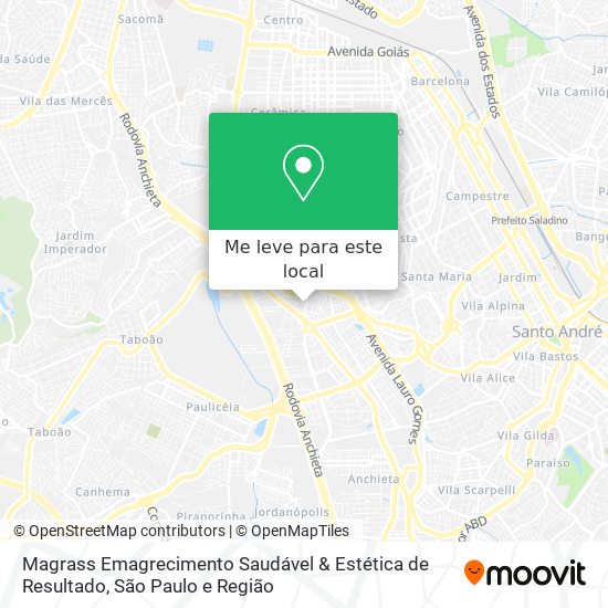 Magrass Emagrecimento Saudável & Estética de Resultado mapa