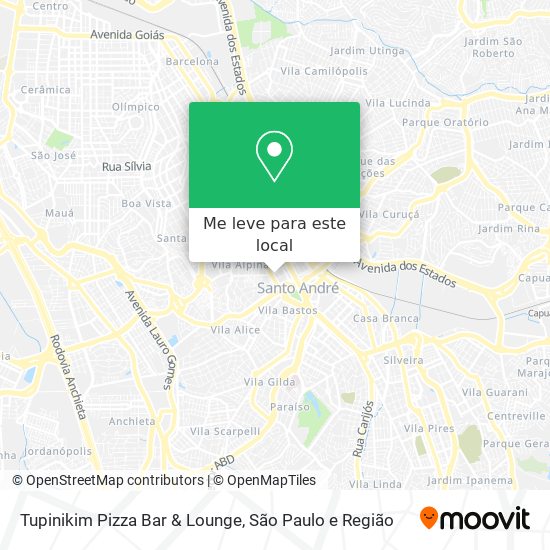 Tupinikim Pizza Bar & Lounge mapa